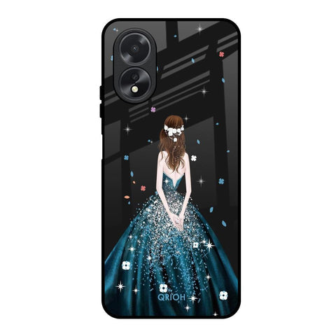 Queen Of Fashion Glossy Case for Oppo A38