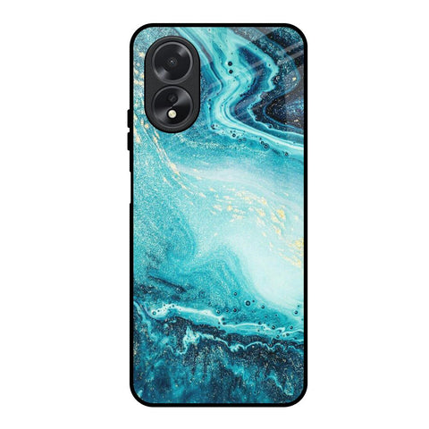 Sea Water Glossy Case for Oppo A38