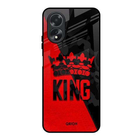 I Am A King Glossy Case for Oppo A38