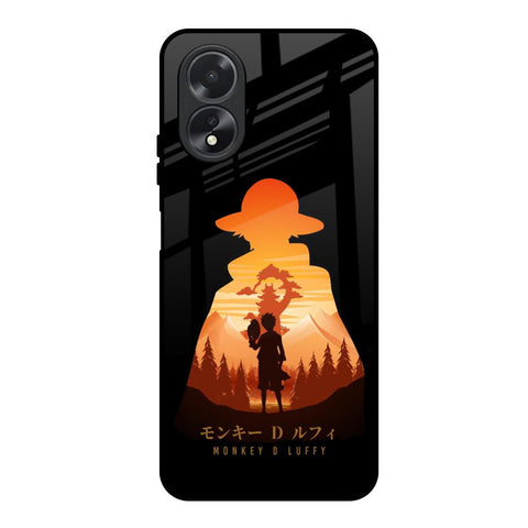 Luffy One Piece Glossy Case for Oppo A38