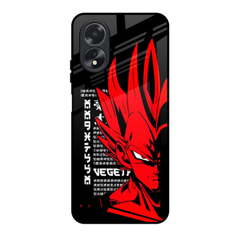 Red Vegeta Glossy Case for Oppo A38