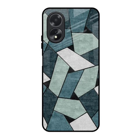 Abstact Tiles Glossy Case for Oppo A38
