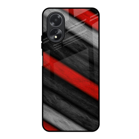 Soft Wooden Texture Glossy Case for Oppo A38