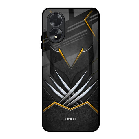 Black Warrior Glossy Case for Oppo A38