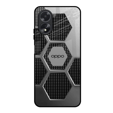 Hexagon Style Glossy Case For Oppo A38