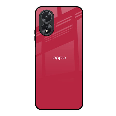 Solo Maroon Glossy case for Oppo A38