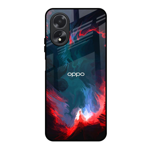 Brush Art Glossy Case For Oppo A38