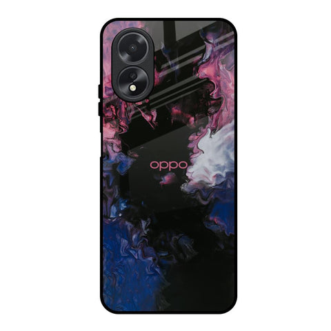 Smudge Brush Glossy case for Oppo A38