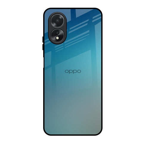 Sea Theme Gradient Glossy Case for Oppo A38