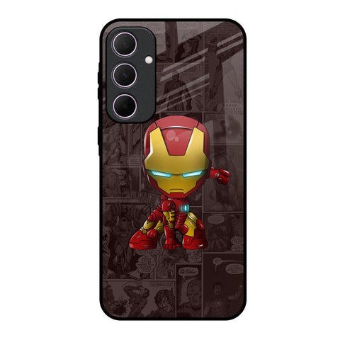 Angry Baby Super Hero Glossy Case for Samsung Galaxy A35 5G
