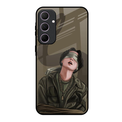Blind Fold Glossy Case for Samsung Galaxy A35 5G