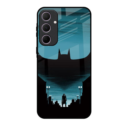 Cyan Bat Glossy Case for Samsung Galaxy A35 5G