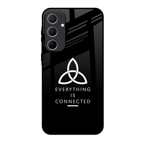 Everything Is Connected Glossy Case for Samsung Galaxy A35 5G