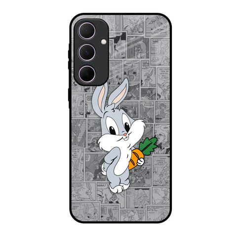 Cute Baby Bunny Glossy Case for Samsung Galaxy A35 5G