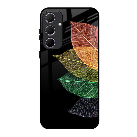 Colorful Leaves Glossy Case for Samsung Galaxy A35 5G