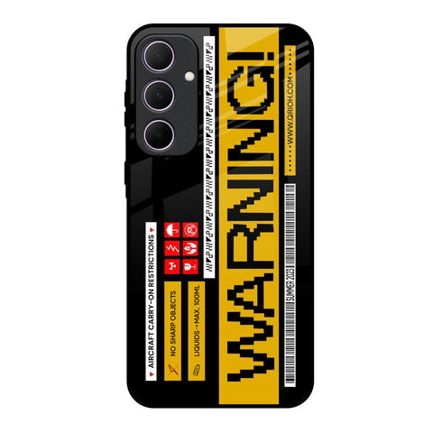 Aircraft Warning Glossy Case for Samsung Galaxy A35 5G