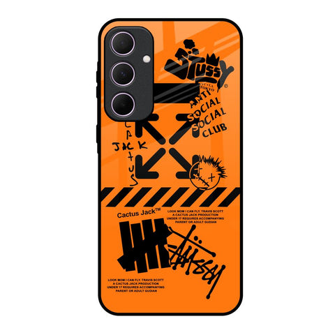 Anti Social Club Glossy Case for Samsung Galaxy A35 5G