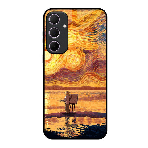 Sunset Vincent Glossy Case for Samsung Galaxy A35 5G