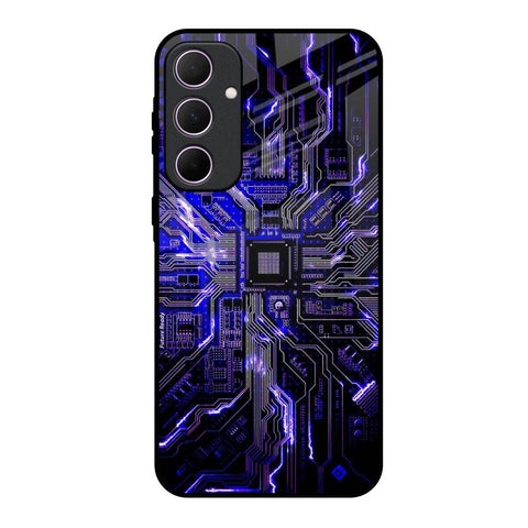 Techno Color Pattern Glossy Case For Samsung Galaxy A35 5G