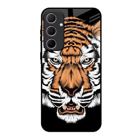 Angry Tiger Glossy Case For Samsung Galaxy A35 5G