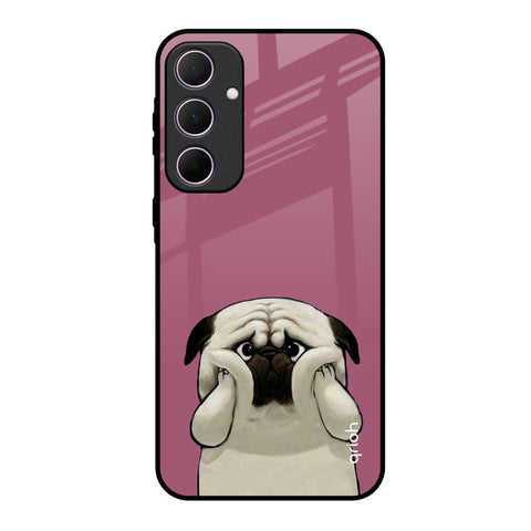 Funny Pug Face Glossy Case For Samsung Galaxy A35 5G
