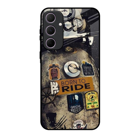 Ride Mode On Glossy Case for Samsung Galaxy A35 5G