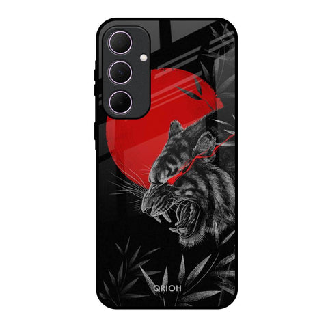 Red Moon Tiger Glossy Case for Samsung Galaxy A35 5G