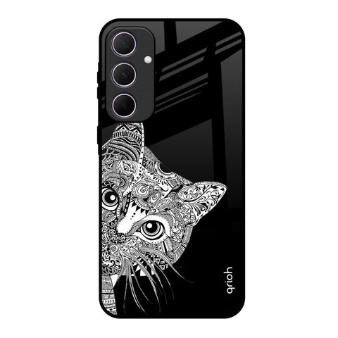 Kitten Mandala Glossy Case for Samsung Galaxy A35 5G