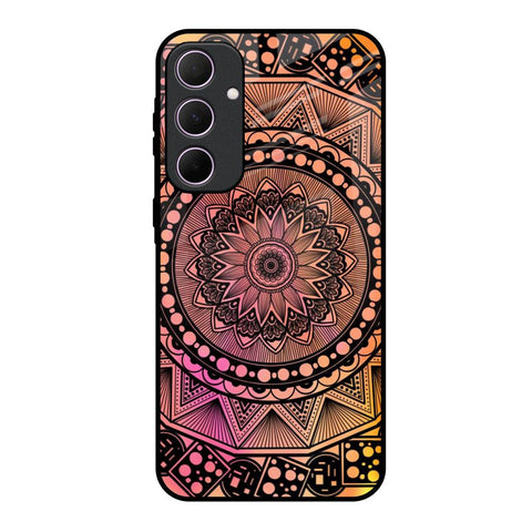 Floral Mandala Glossy Case for Samsung Galaxy A35 5G