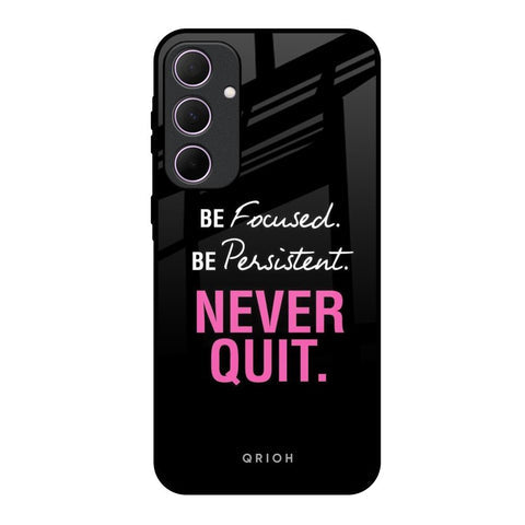 Be Focused Glossy Case for Samsung Galaxy A35 5G