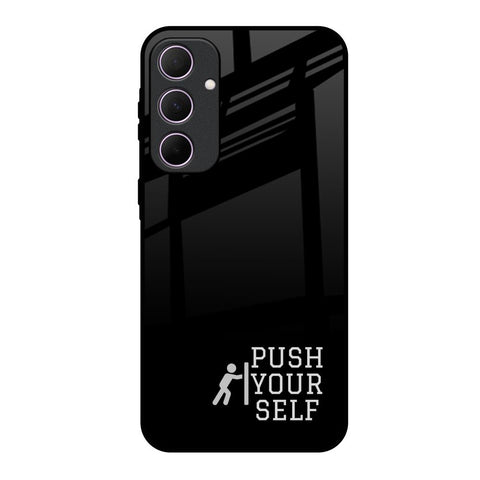 Push Your Self Glossy Case for Samsung Galaxy A35 5G