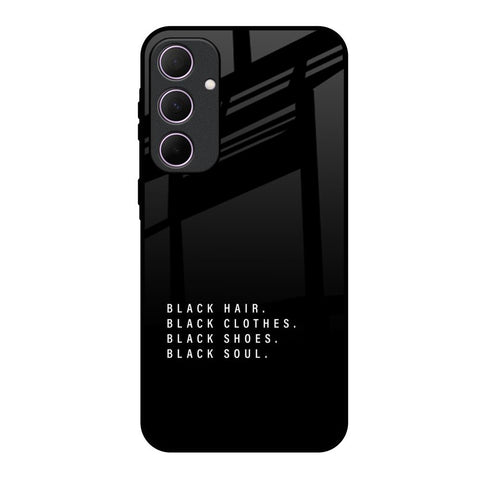 Black Soul Glossy Case for Samsung Galaxy A35 5G