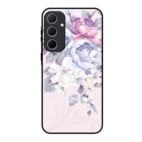 Elegant Floral Glossy Case for Samsung Galaxy A35 5G
