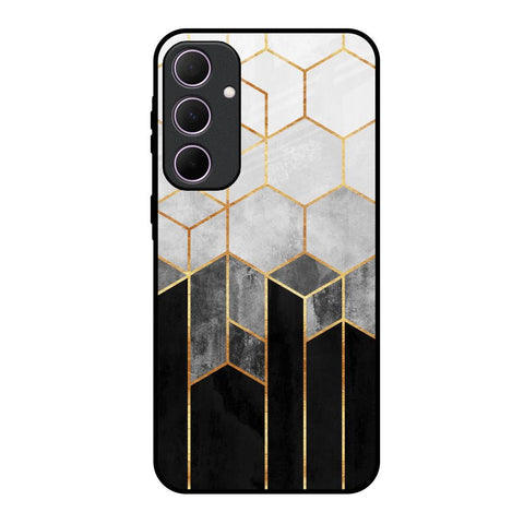 Tricolor Pattern Glossy Case for Samsung Galaxy A35 5G