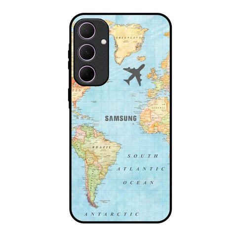 Fly Around The World Glossy Case for Samsung Galaxy A35 5G
