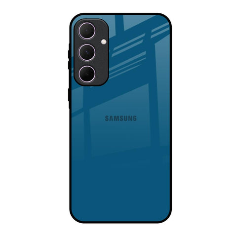 Cobalt Blue Glossy Case for Samsung Galaxy A35 5G