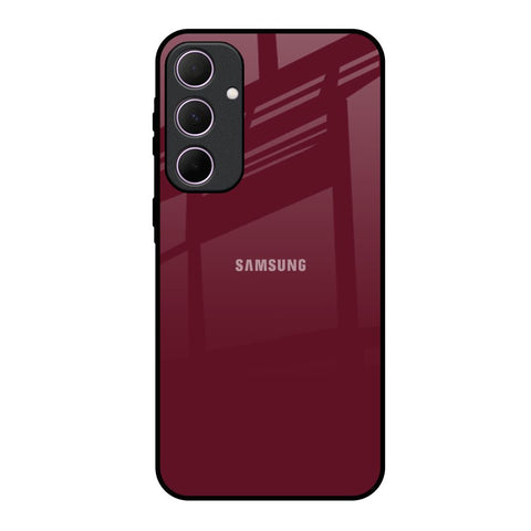 Classic Burgundy Glossy Case for Samsung Galaxy A35 5G