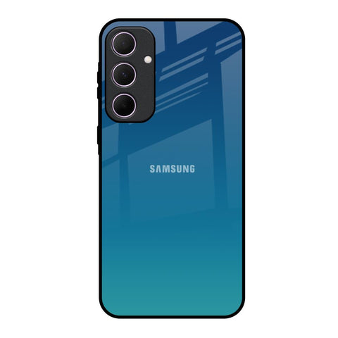 Celestial Blue Glossy Case For Samsung Galaxy A35 5G