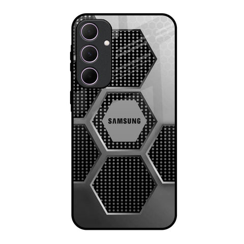 Hexagon Style Glossy Case For Samsung Galaxy A35 5G