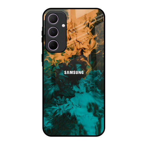 Watercolor Wave Glossy Case for Samsung Galaxy A35 5G
