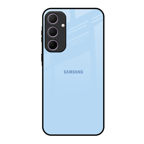 Pastel Sky Blue Glossy Case for Samsung Galaxy A35 5G