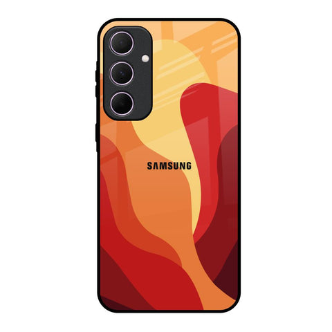 Magma Color Pattern Glossy Case for Samsung Galaxy A35 5G