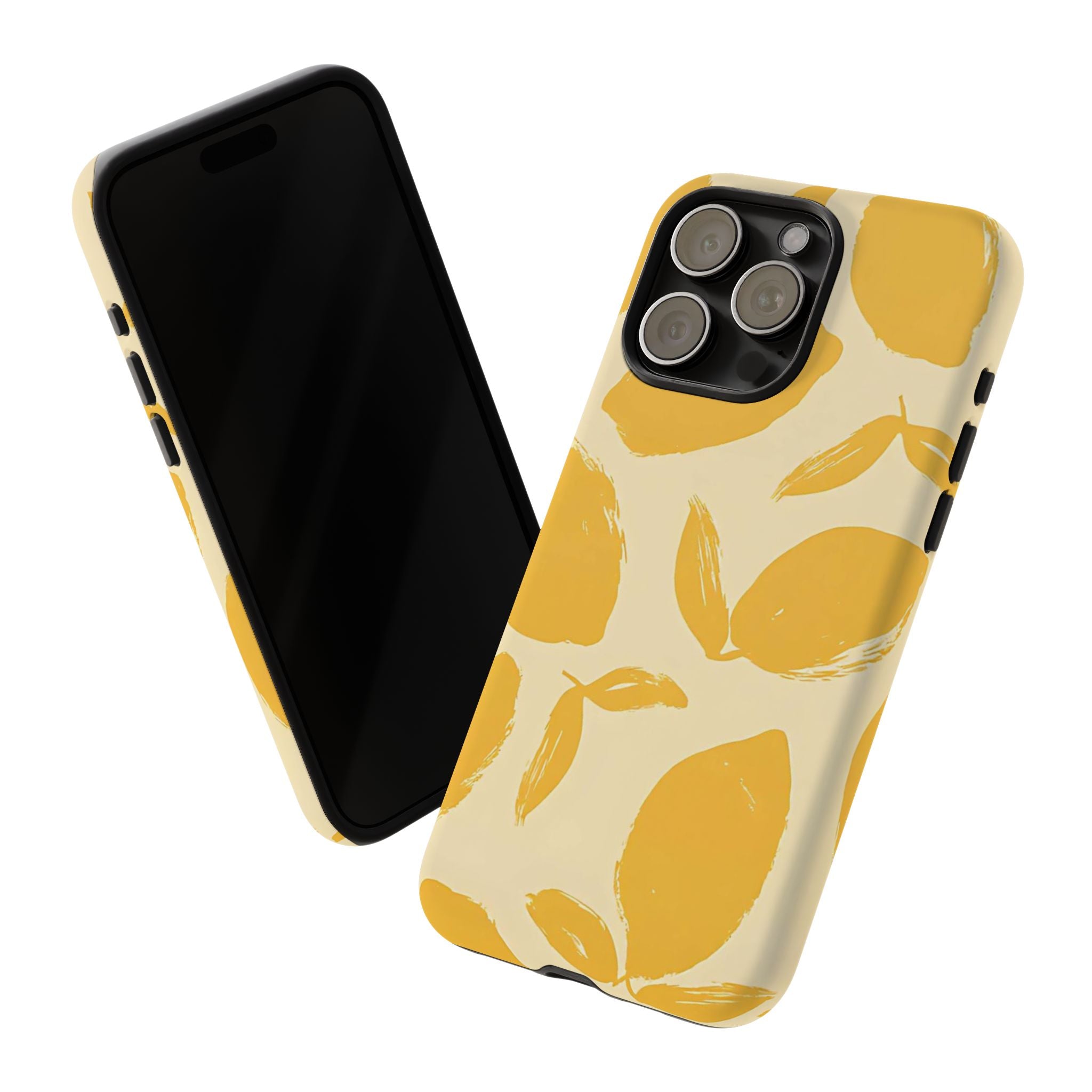 Citrus Glow Premium Tough Shining Phone Case (Double Layer) Available For All iPhone Models