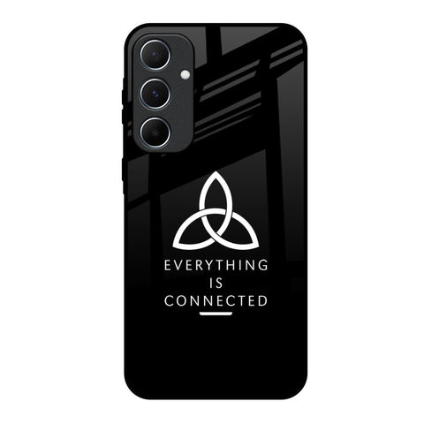 Everything Is Connected Glossy Case for Samsung Galaxy A55 5G