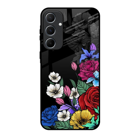 Rose Flower Bunch Art Glossy Case for Samsung Galaxy A55 5G