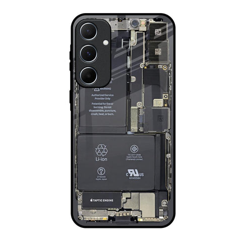 Skeleton Inside Glossy Case for Samsung Galaxy A55 5G