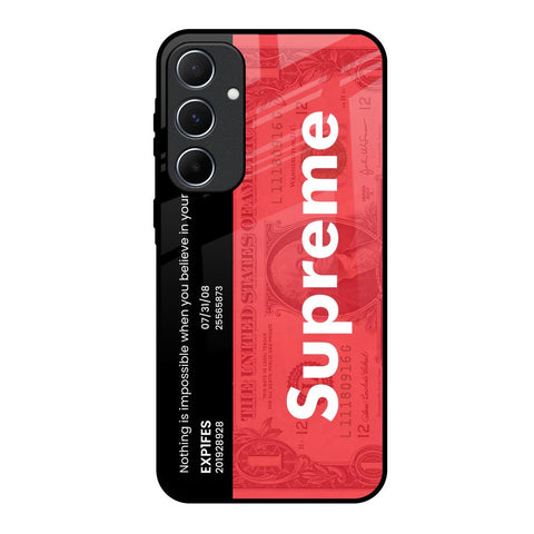 Supreme Ticket Glossy Case for Samsung Galaxy A55 5G