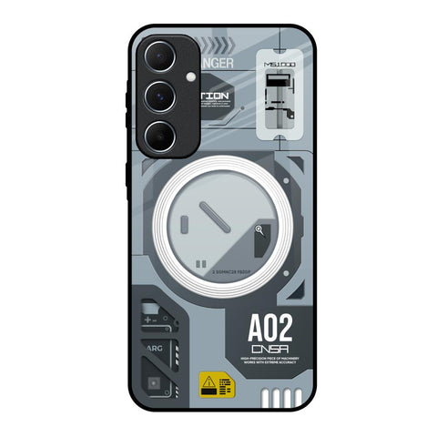 Modern Technology Glossy Case for Samsung Galaxy A55 5G