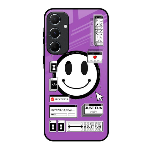 Code with Smile Glossy Case for Samsung Galaxy A55 5G