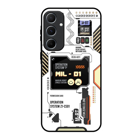 Tech Display Glossy Case for Samsung Galaxy A55 5G